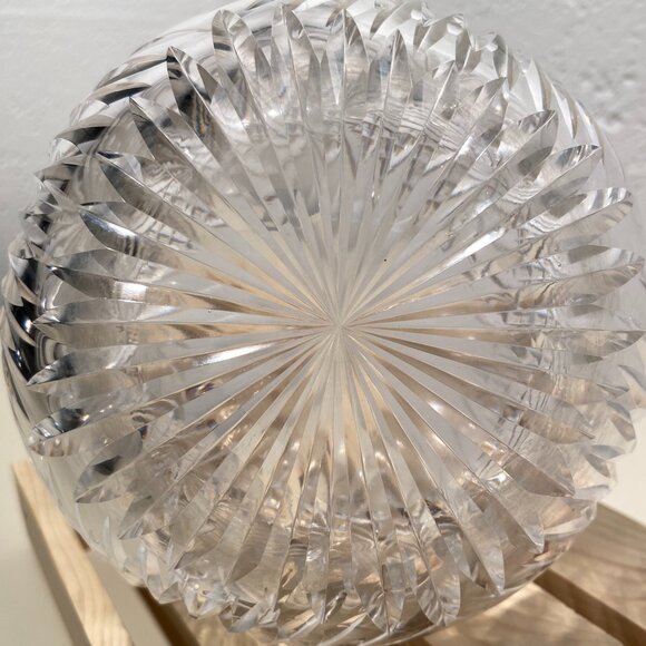 Antique American Rock Crystal Brilliant Cut Glass Vase - Picture 6 of 9